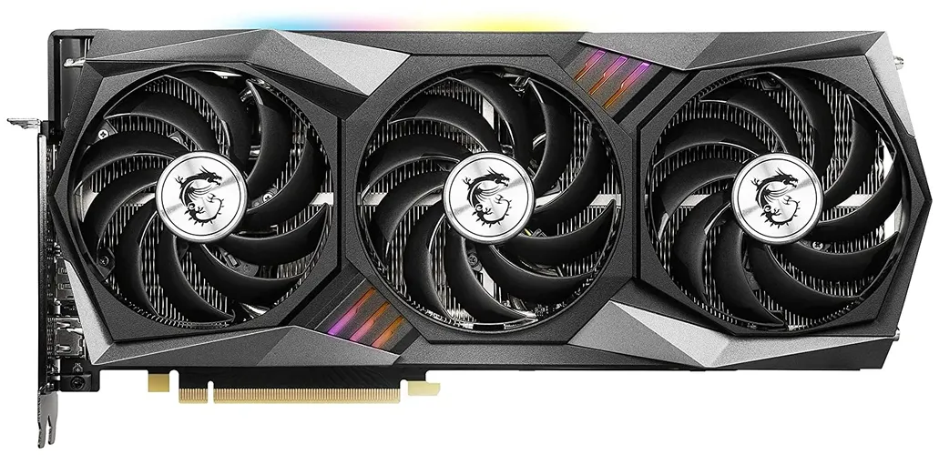 Видеокарта MSI - 8GB GeForce RTX3070 Gaming Z Trio LHR, купить недорого