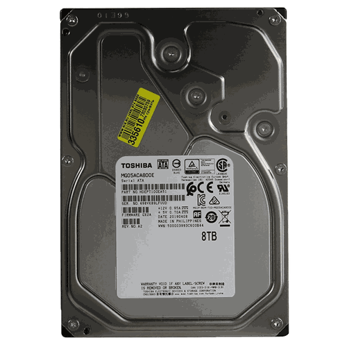 Жёсткий диск HDD 8TB Toshiba MD06ACA 7200Rpm 256MB buffer Original oem