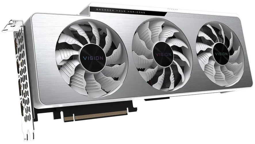 Видеокарта Gigabyte - 8GB GeForce RTX 3070Ti VISION OC GV-N307TVISION OC-8GD, купить недорого