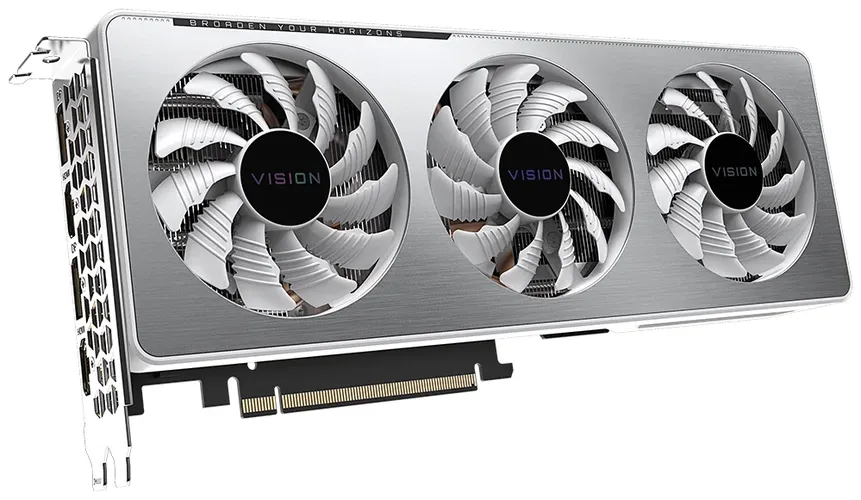 Видеокарта Gigabyte - 8GB GeForce RTX 3060Ti VISION OC GV-N306TVISION OC-8GD, купить недорого