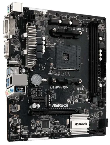 Материнская плата ASRock B450M-HDV