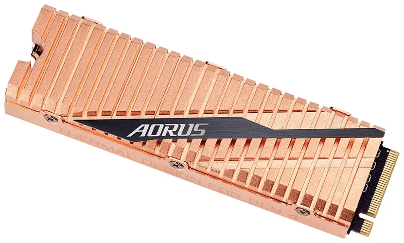 Твердотельный накопитель GIGABYTE AORUS 1000 ГБ M.2 GP-ASM2NE6100TTTD, купить недорого