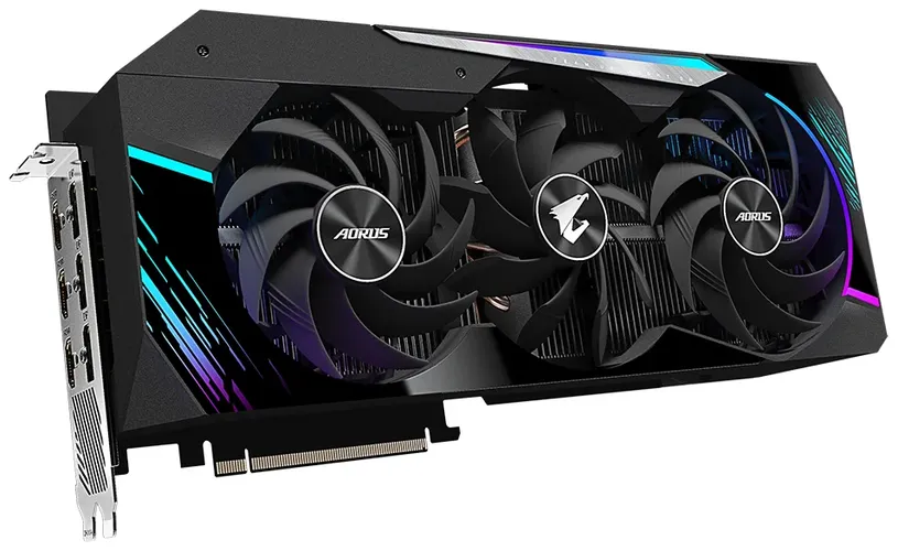 Видеокарта Gigabyte-10GB GeForce RTX 3080 AORUS MASTER GV-N3080AORUS M-10GD, купить недорого