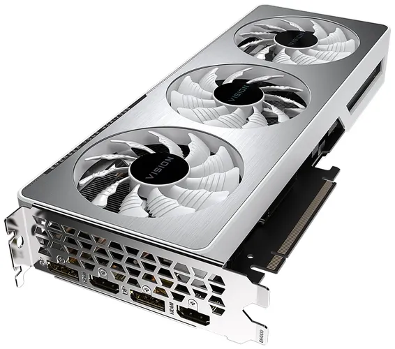 Видеокарта Gigabyte - 8GB GeForce RTX 3060Ti VISION OC GV-N306TVISION OC-8GD, фото