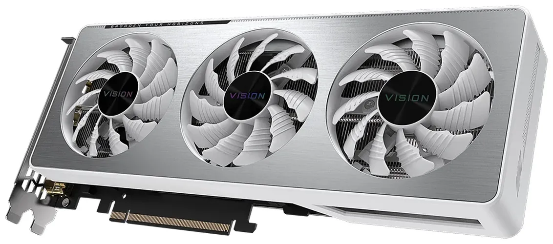 Видеокарта Gigabyte - 12GB GeForce RTX 3060 VISION OC (GV-N3060VISION OC-12GD), купить недорого