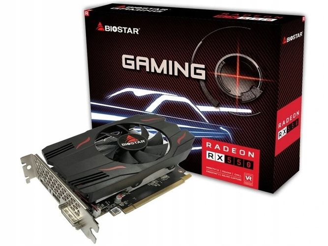 Видеокарта Biostar 2GB Radeon RX550 128Bit GDDR5