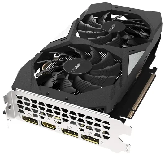 Видеокарта Gigabyte - 6GB GeForce GTX1660Ti SUPER OC GDDR5 GV-N166TOC-6GD, купить недорого