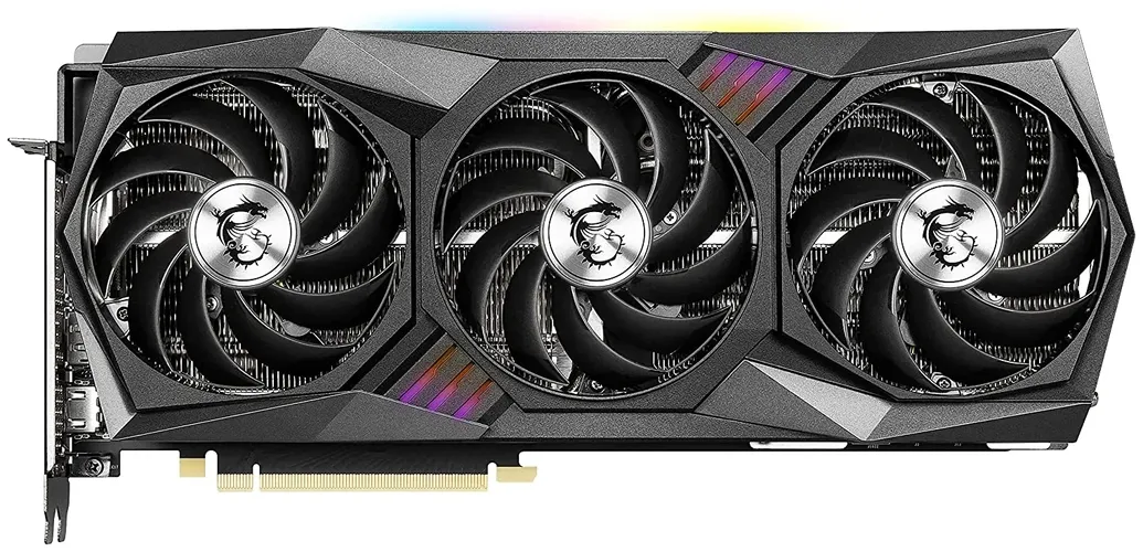 Видеокарта MSI - 12GB GeForce RTX3080Ti Gaming X Trio LHR, купить недорого