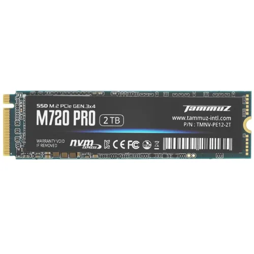  SSD Tammuz 2000GB M720 PRO High Performance Qattiq saqlash qurilmasi 