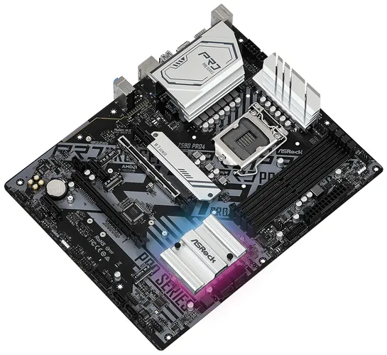 Ona plata ASRock Z590 PRO4, фото