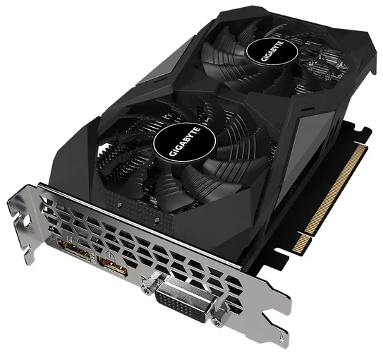 Видеокарта Gigabyte - 4GB GTX1650 WINDFORCE OC GV-N1656WF2OC-4GD, фото