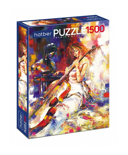 Premium PUZZL-O'YINI 1500 "Violonchelli qiz"