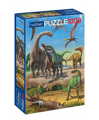 Premium PUZZLE O'YINI 1000 "Dinozavrlar davri"