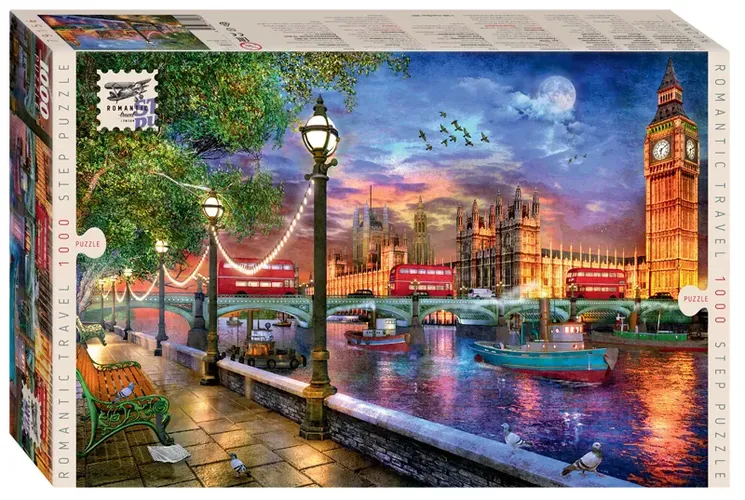 Step Puzzle / Pazzl 1000 "London" (Romantic Travel)