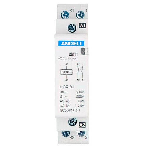  Andeli LNC1-25-2P-20A modulli kontaktor