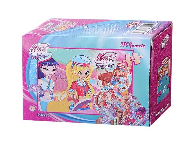 Step Puzzle / Пазл 54 "Winx" (Rainbow)