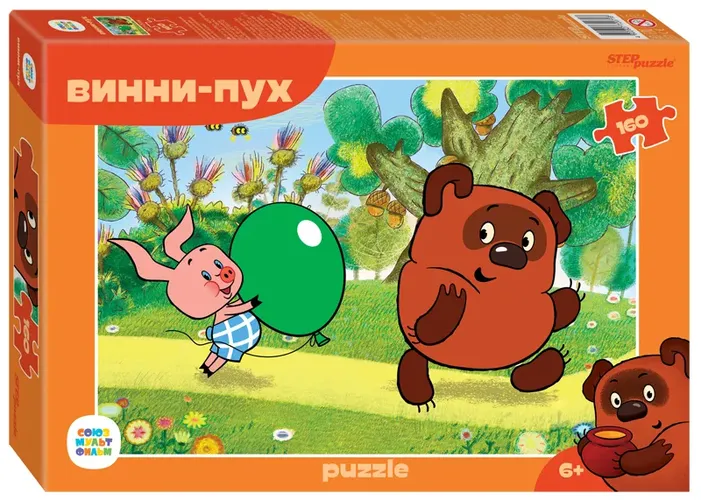 Step Puzzle / Pazzl 160 "Vinni Pux (new)" (S/m)