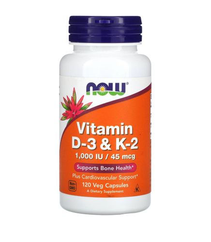  D3 va K2 vitaminlari