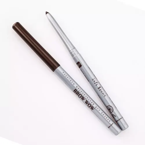 Карандаш механический для бровей RELOUIS "BROW WOW", MEDIUM BROWN, 03