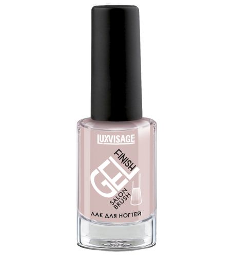 Лак для ногтей LUXVISAGE "GEL finish", 17, 9 г, Светло-бежевый