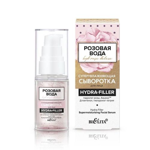 Yuz sarumi BIELITA ROSE WATER HYDRA-FILLER super namlovchi