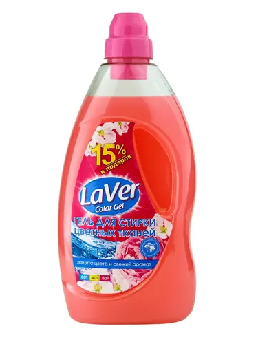 Yuvish uchun gel LaVer Color Gel, 1150 ml