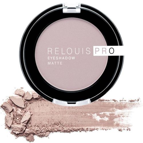 Тени для век RELOUIS PRO EYESHADOW MATTE, MAUVE, 14