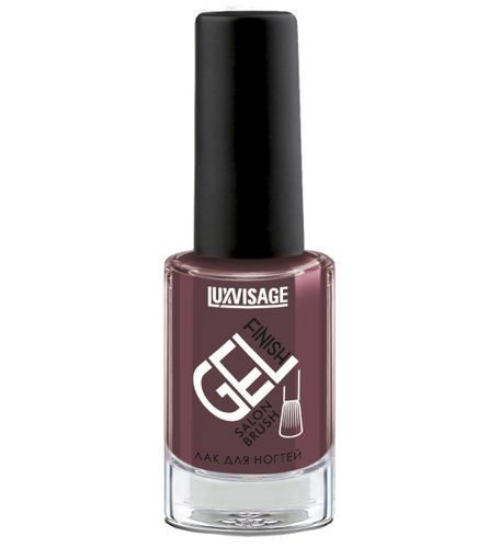 Лак для ногтей LUXVISAGE "GEL finish", 28, 9 г, Сливовове вино