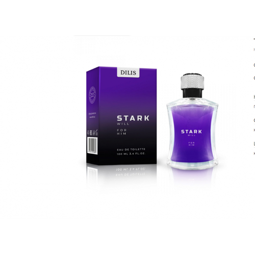 Erkaklar uchun parfyum suvi Dilis "Stark Will"