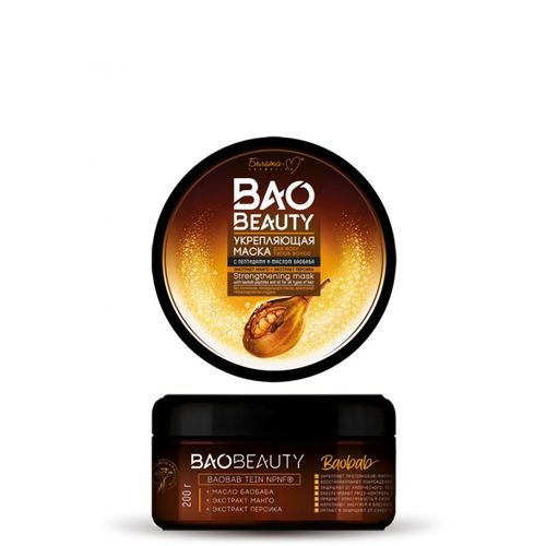 Маска для всех типов волос Белита-М BAOBEAUTY с пептидами и маслом баобаба