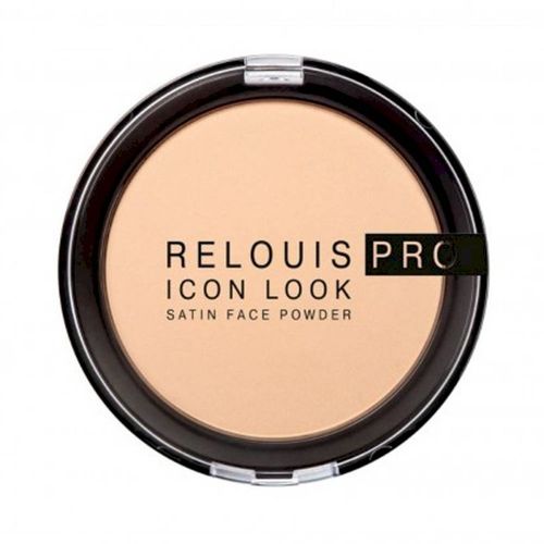 Пудра компактная RELOUIS PRO Icon Look Satin Face Powder, 9 г, 01