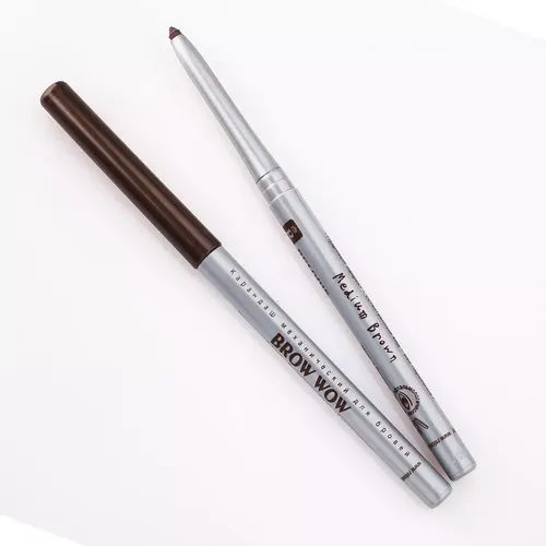 Карандаш механический для бровей RELOUIS "BROW WOW", SOFT BROWN, 04