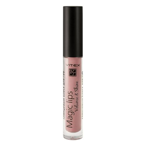 Блеск для губ VITEX MAGIC LIPS глянцевый, Rose crystal, 806