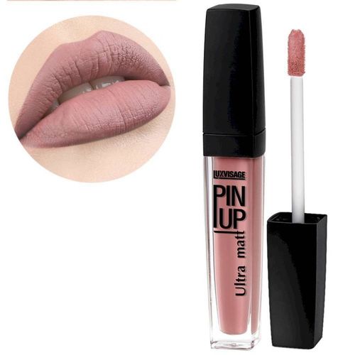 Блеск для губ LUXVISAGE "Pin-Up Ultra Matt", Pink Sand, 20