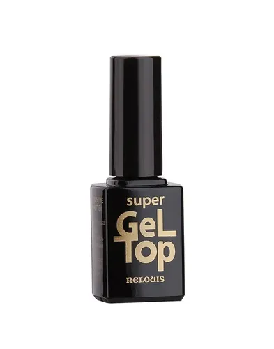 Yuqori qatlamli tirnoq uchun lak RELOUIS "Super Gel Top"