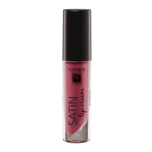 Помада губная VITEX SATIN LIP CREAM жидкая полуматовая, 709 Red cherry