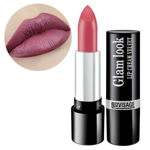Lipstick LUXVISAGE "GLAM LOOK" krem ​​baxmal, 317 "Uzum sharbati", купить недорого