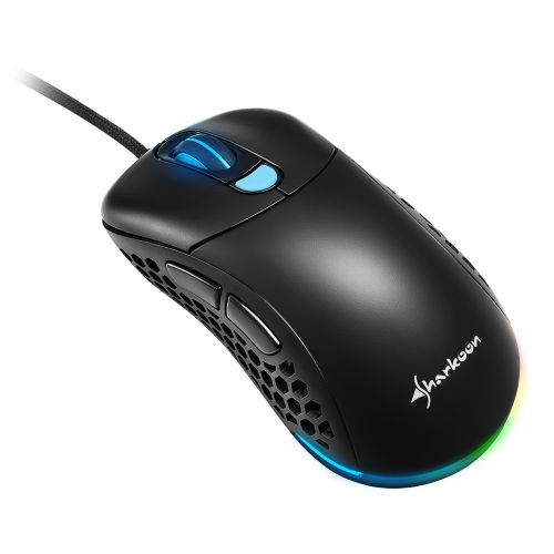 Игровая мышь Sharkoon Light² 200, Black, foto