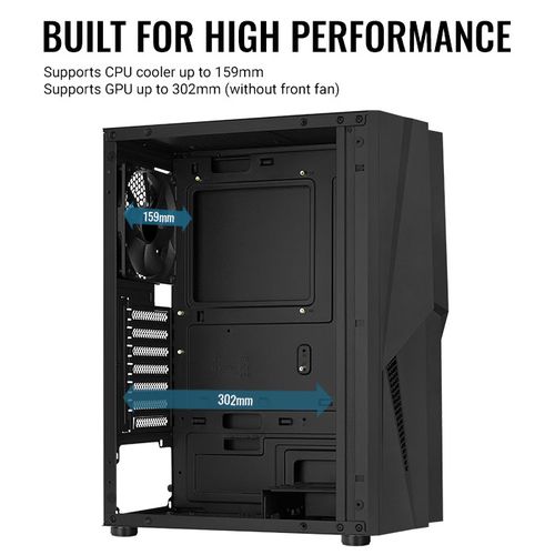 Kompyuter korpusi AeroCool Mecha-G-Bk-v1 (RGB-13mode), в Узбекистане