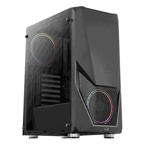 Компьютерный корпус AeroCool Zauron Saturn FRGB -G-BK-V1