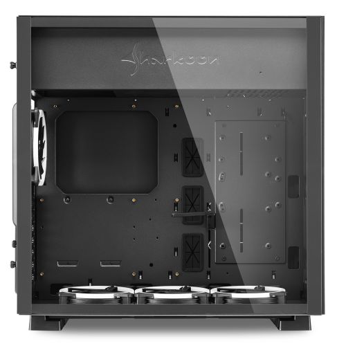 Kompyuter korpusi Sharkoon Pure Steel Black RGB, фото