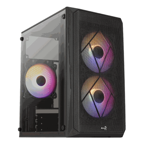 Kompyuter korpusi AeroCool CS-107-A-BK-v1 Acril + FAN120