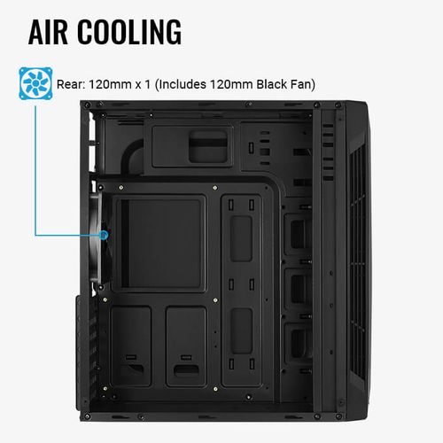 Kompyuter korpusi AeroCool SPLIT (RGB-13mode), купить недорого