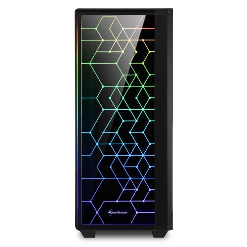 Компьютерный корпус Sharkoon RGB LIT 100, купить недорого