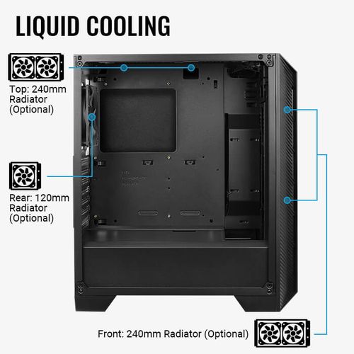 Kompyuter korpusi AeroCool CYLON (RGB-13mode), в Узбекистане