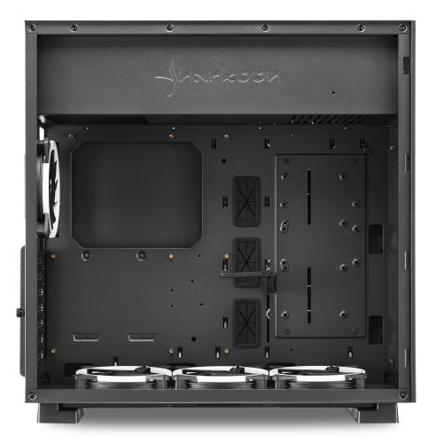 Kompyuter korpusi Sharkoon Pure Steel Black RGB, фото № 4