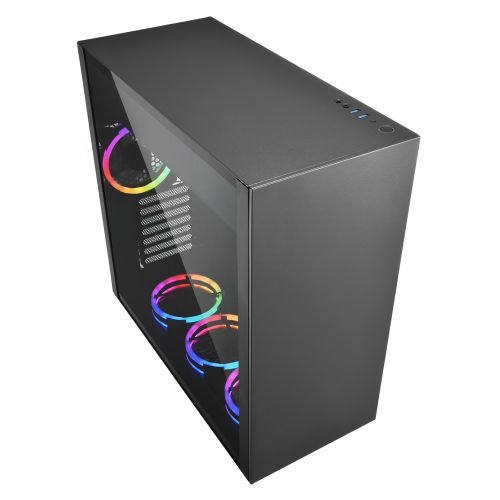 Компьютерный корпус Sharkoon Pure Steel Black RGB, в Узбекистане