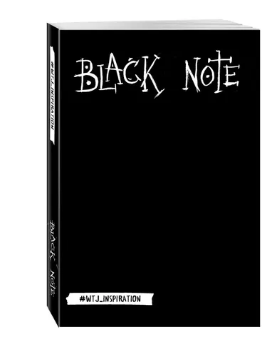 Black Note. Qora sahifali ijodiy bloknot (yumshoq muqovali)