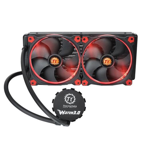 Система С Водяным Охлаждением Thermaltake CL-W138-PL14RE-A Water 3.0 Riing Red 280