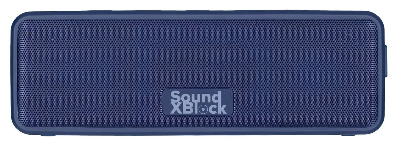 Портативная акустика 2E SoundXBlock TWS MP3 Wireless Waterproof, Blue